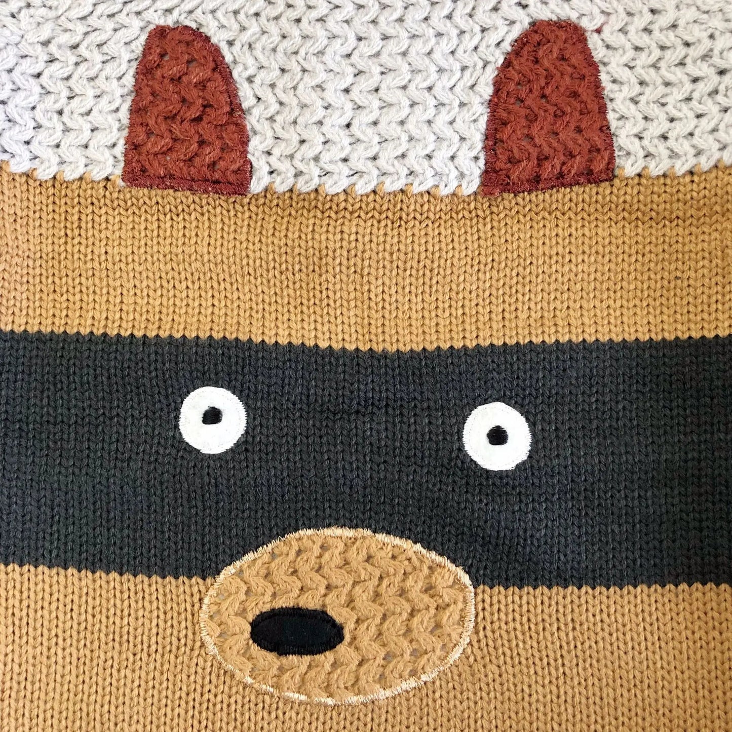 Autumn Winter Children Sweaters Baby Boy Girls Cotton Wool Sweater Cartoon Animal Tops Clothes