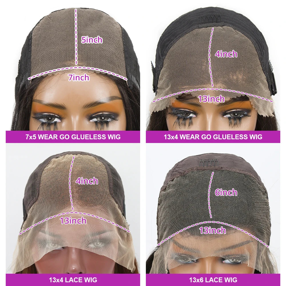 Glueless Kinky Curly Bob Wig Human Hair 13X6 HD Lace Frontal Wig Short Deep Wave Wig 13X4 Lace Front Wig Preplucked for Women