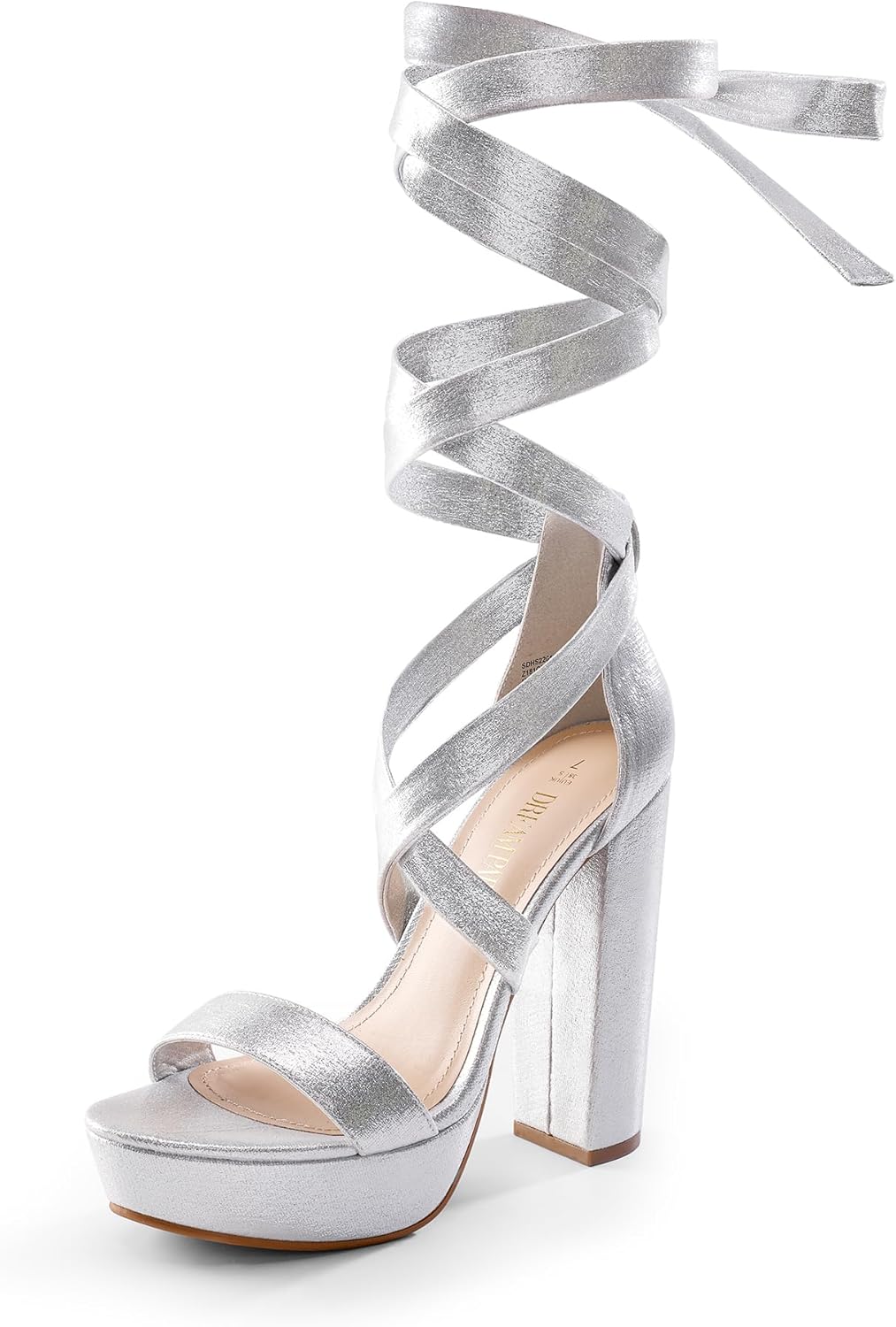 High Heels Chunky Block Platform Heels for Women Strappy Gladiator Sexy Open Toe Heels Dressy Pumps Sandals