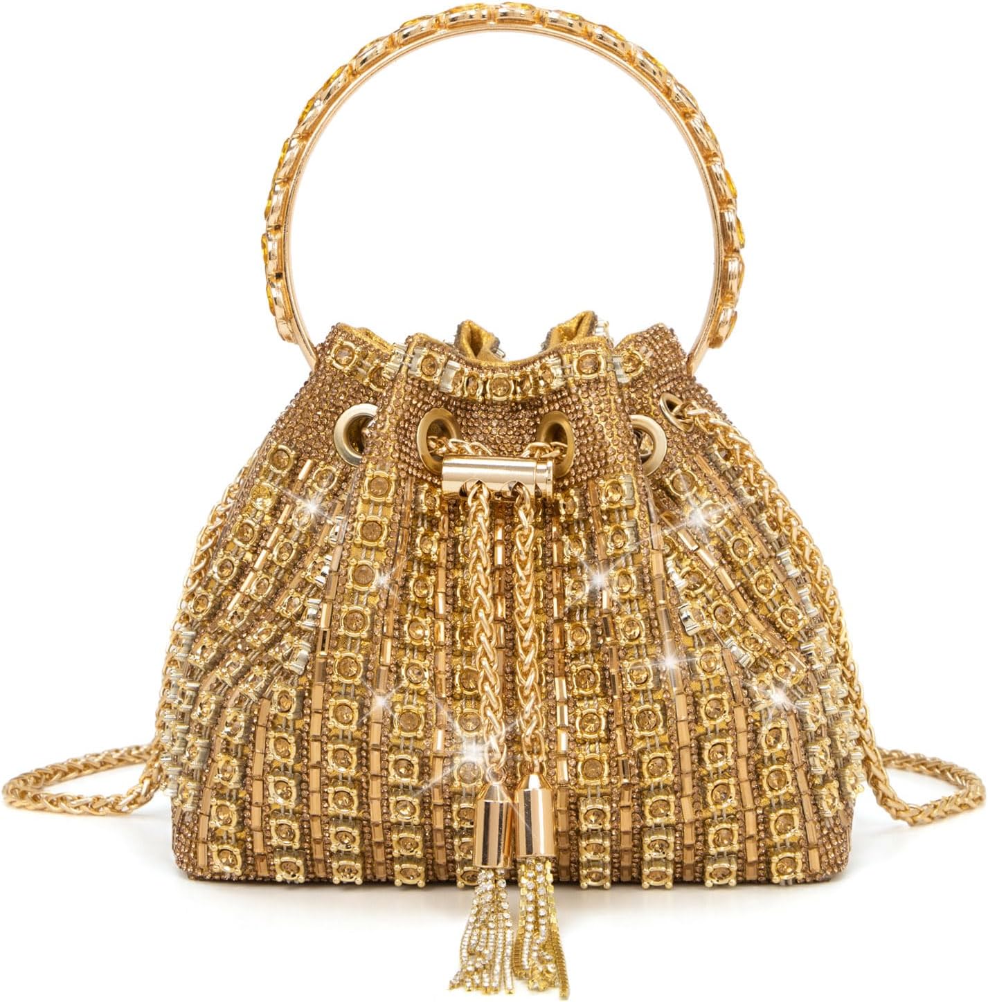 Elegant Rhinestone Evening Clutch Bag for Women – Sparkly Handbag for Parties, Proms, Cocktails, and Weddings