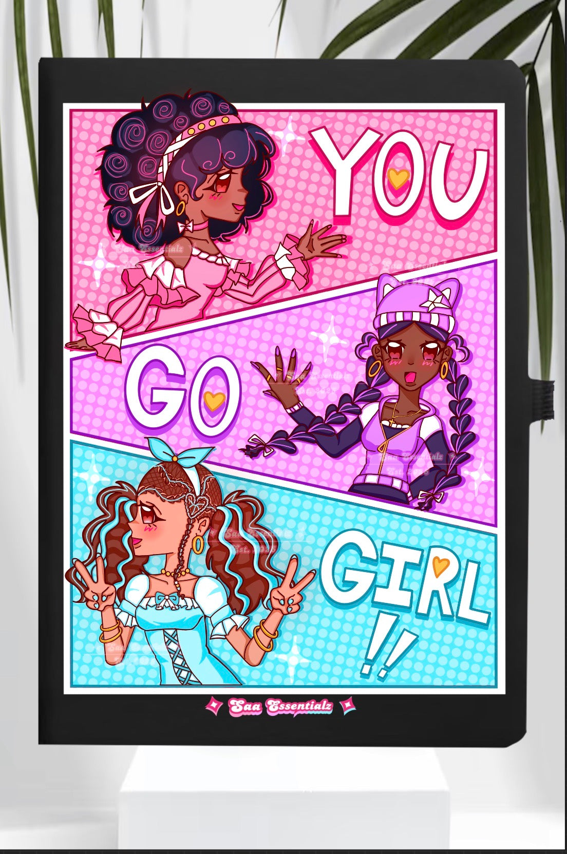 You Go Girl! BFF Notebook A5 Notebook