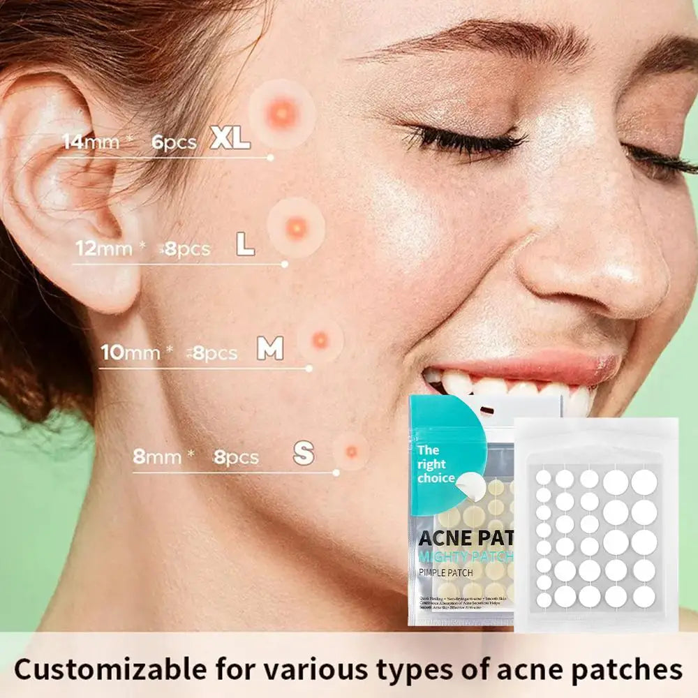 Acne Pimple Patches Invisible Hydrocolloid Essential Oil Acne Treatment Salicylic Acid Tea Tree Essential Oil For Acne Skin Care
