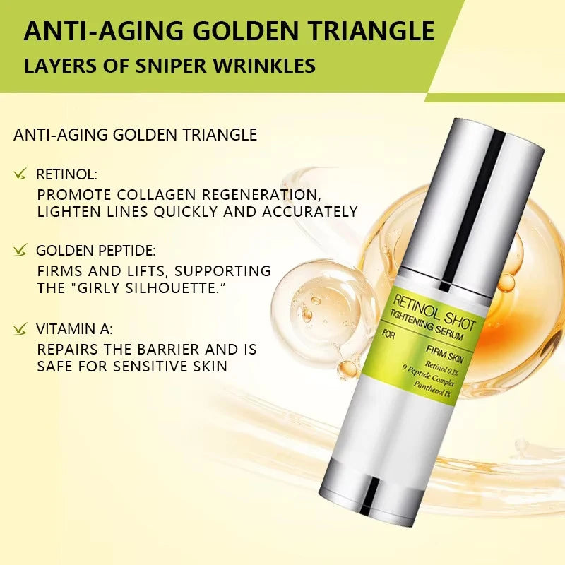 Korean Retinol Anti-Aging Cream: Firming and Moisturizing Serum for Fine Lines and Pore Minimization
