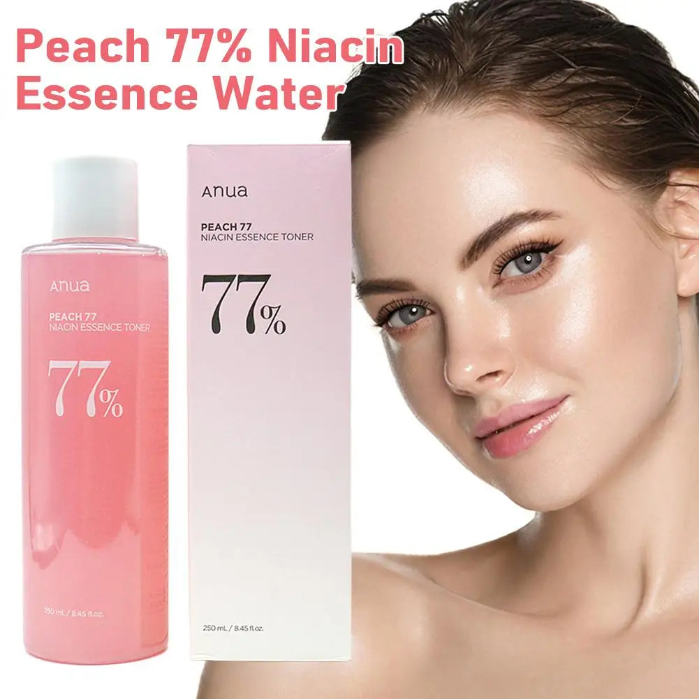 Anua Peach 77% Niacinamide Toner Brightening Skin Tone Anti-Aging Essence Moisturizing Calming Sensitive Skin Essence Skin Care