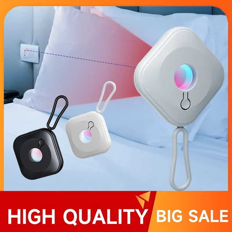 Infrared Camera Detector Anti-Peeping Camera Detector for Security Protection Mini Camera Lens Detect Gadget with LED Light