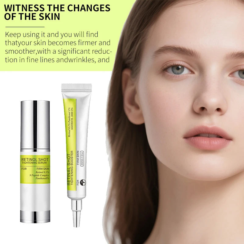 Korean Retinol Anti-Aging Cream: Firming and Moisturizing Serum for Fine Lines and Pore Minimization