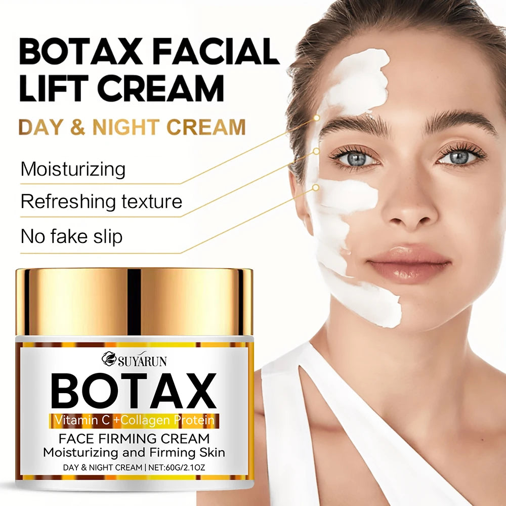 Professional Botox-Inspired Anti-Aging Face Cream | Advanced Wrinkle Reduction & Skin Tightening Formula | Enriched with Natural Ingredients