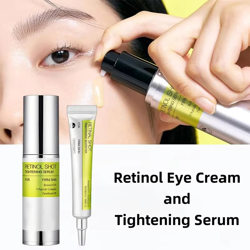 Korean Retinol Anti-Aging Cream: Firming and Moisturizing Serum for Fine Lines and Pore Minimization
