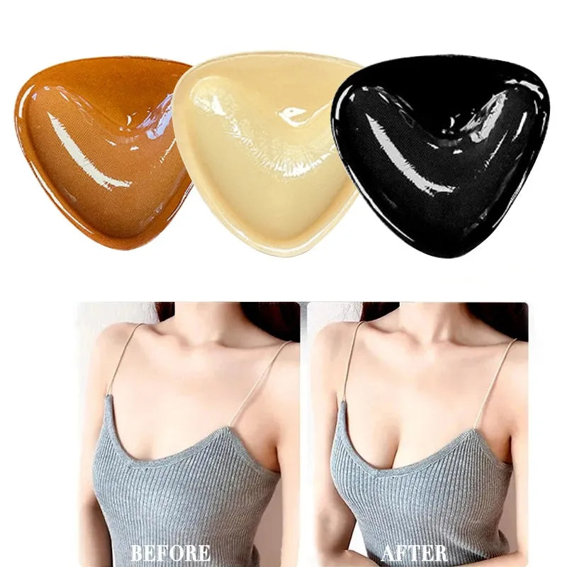 Double-Sided Adhesive Bra Inserts for Enhanced Lift and Support in Swimwear and Bikinis