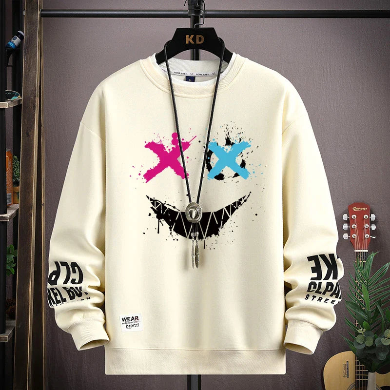 Oversized Hip Hop Graphic Long Sleeve T-Shirts for Men and Women - Harajuku Streetwear Collection (Sizes S-5XL)